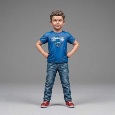 Figura 3D de Niño o Niña desde tu Foto | Replicas3D
