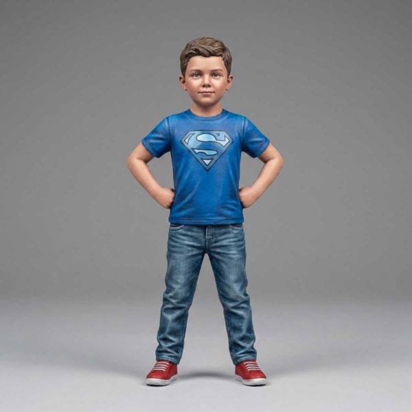 Figura de Acción 3D Personalizada desde Tu Foto para Niños Acabado Realista