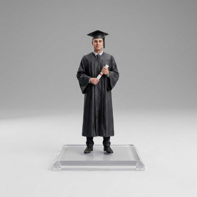 Figura Graduación 3D Personalizada Realista - Replicas3D