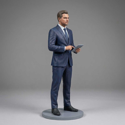Figura 3D Jefe Realista Personalizada Foto - Replicas3D