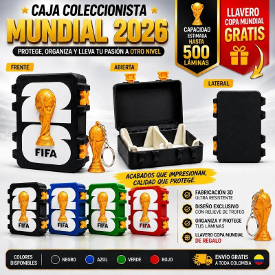 Organizador de Láminas Repetidas del Mundial | Réplicas3D