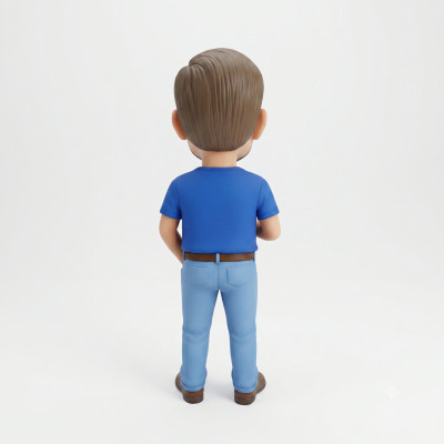 Réplica Animada Día del Padre Personalizada - Replicas3D