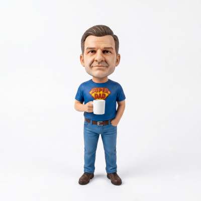 Réplica Animada Día del Padre Personalizada - Replicas3D