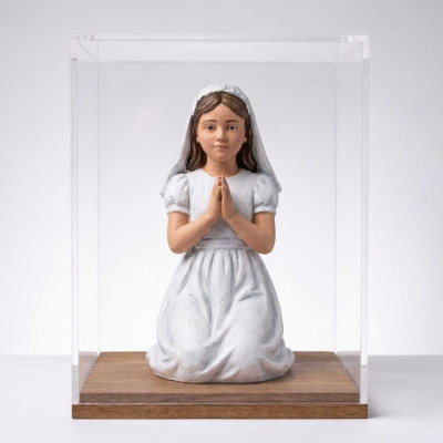 Figura de Bautizo y Comunión en Caja Acrílica | Replicas3D