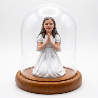 Escultura Bautizo Comunión 3D Personalizada en Cúpula - Replicas3D