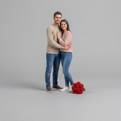 Figura de Pareja para San Valentín desde tu Foto | Replicas3D