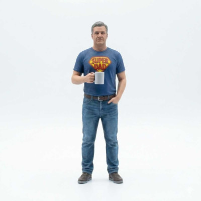 Figura Acción Papá 3D Personalizada - Replicas3D